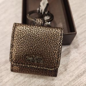 Coach mini keychain